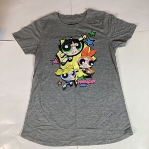 The Powerpuff Girls Womens T Shirt Top Size M Medium Short Sleeve Graphic Print